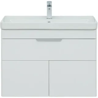 Тумба под раковину Aquanet Ирис New 310149 70 см белый глянец